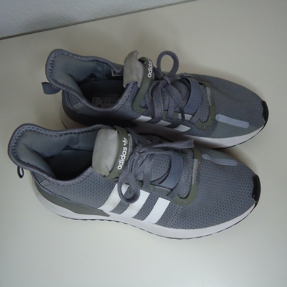 Adidas Workout Gray U_Path Run Shoes - Mens size 5.5/Womens Size 7 - Picture 4 of 10